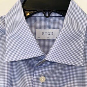 Eton Dress Shirt 43 x 17 - Slim Fit